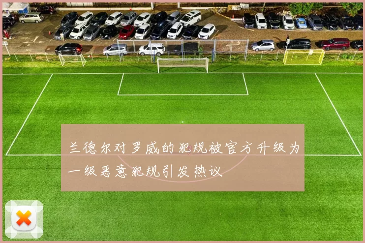 兰德尔对罗威的犯规被官方升级为一级恶意犯规引发热议